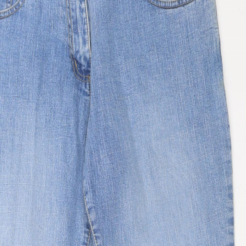 RJR.John Rocha Womens Blue   Cropped Jeans Size 12 L23 in