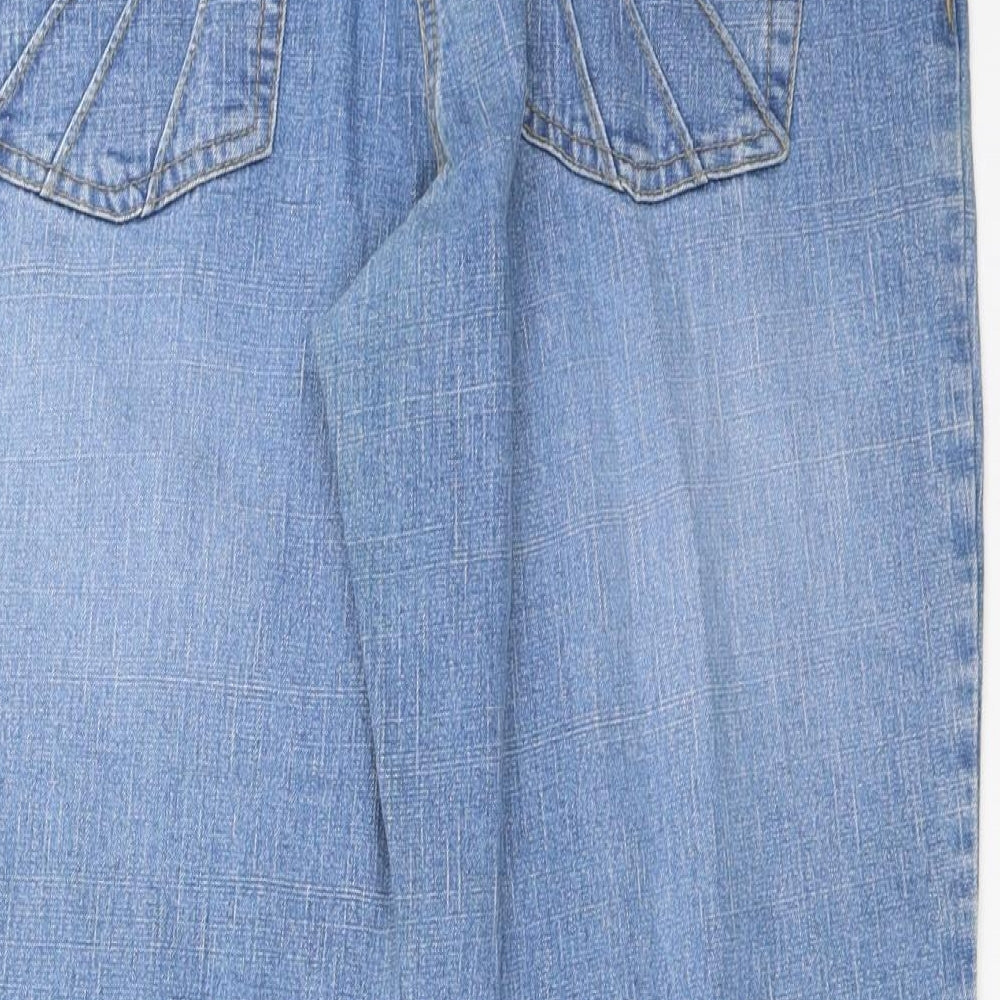 RJR.John Rocha Womens Blue   Cropped Jeans Size 12 L23 in