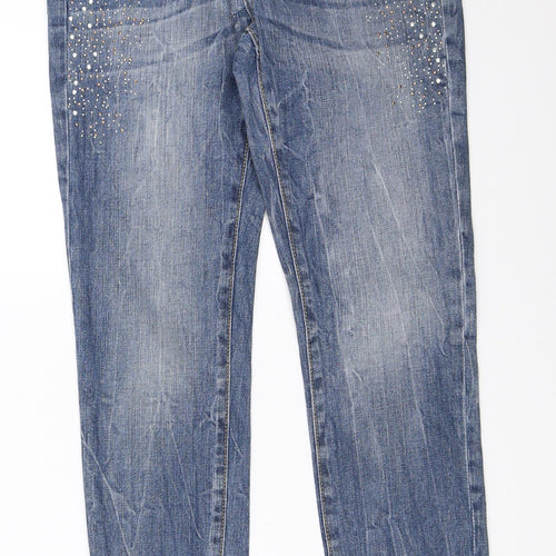 Lindex Womens Blue   Skinny Jeans Size 36 L28.5 in