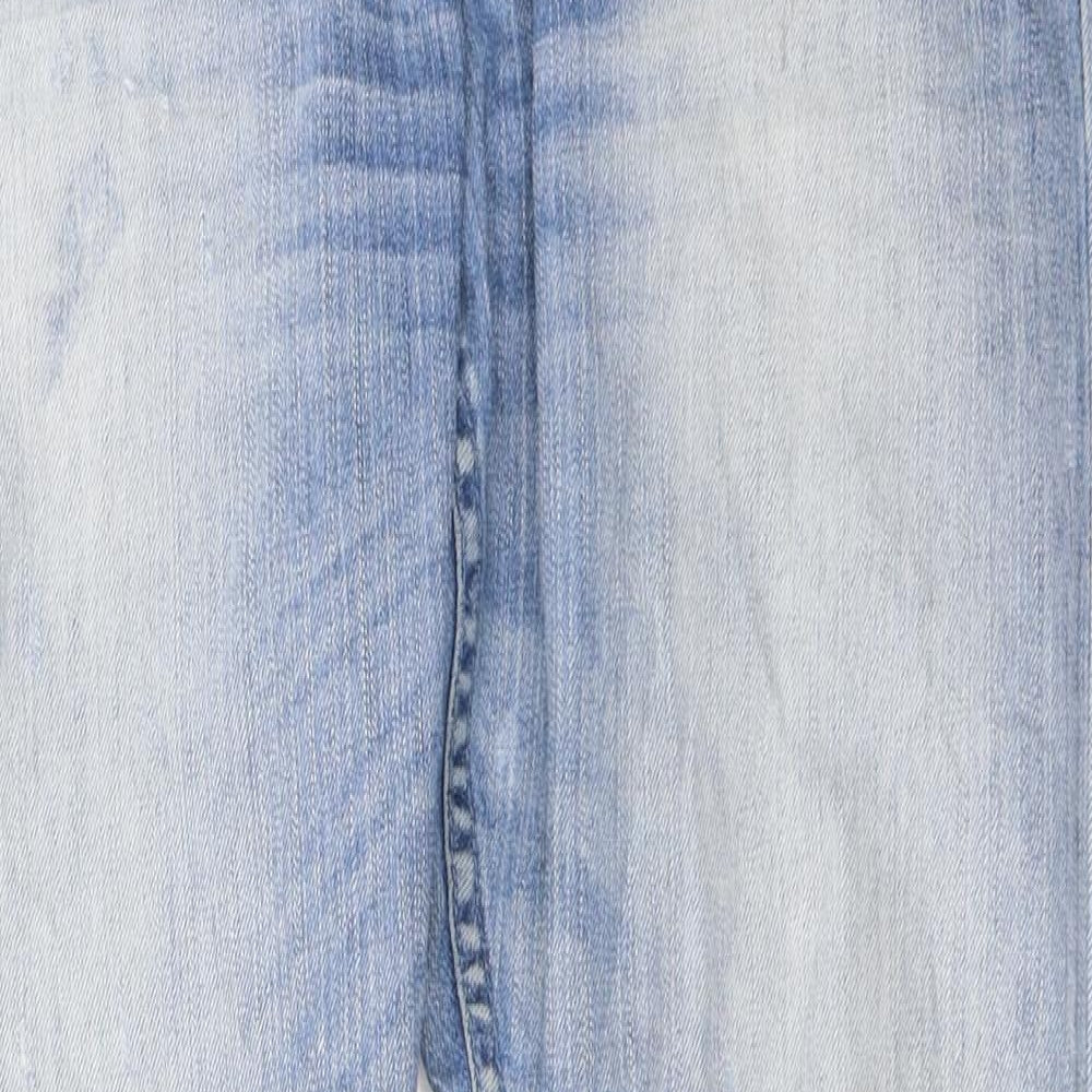 H&M Womens Blue   Boyfriend Jeans Size 30 in L32 in