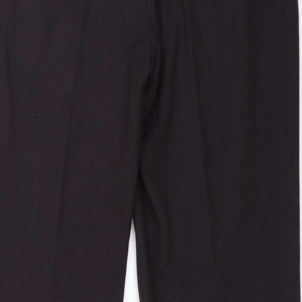 Per Una Womens Purple   Trousers  Size 14 L30 in