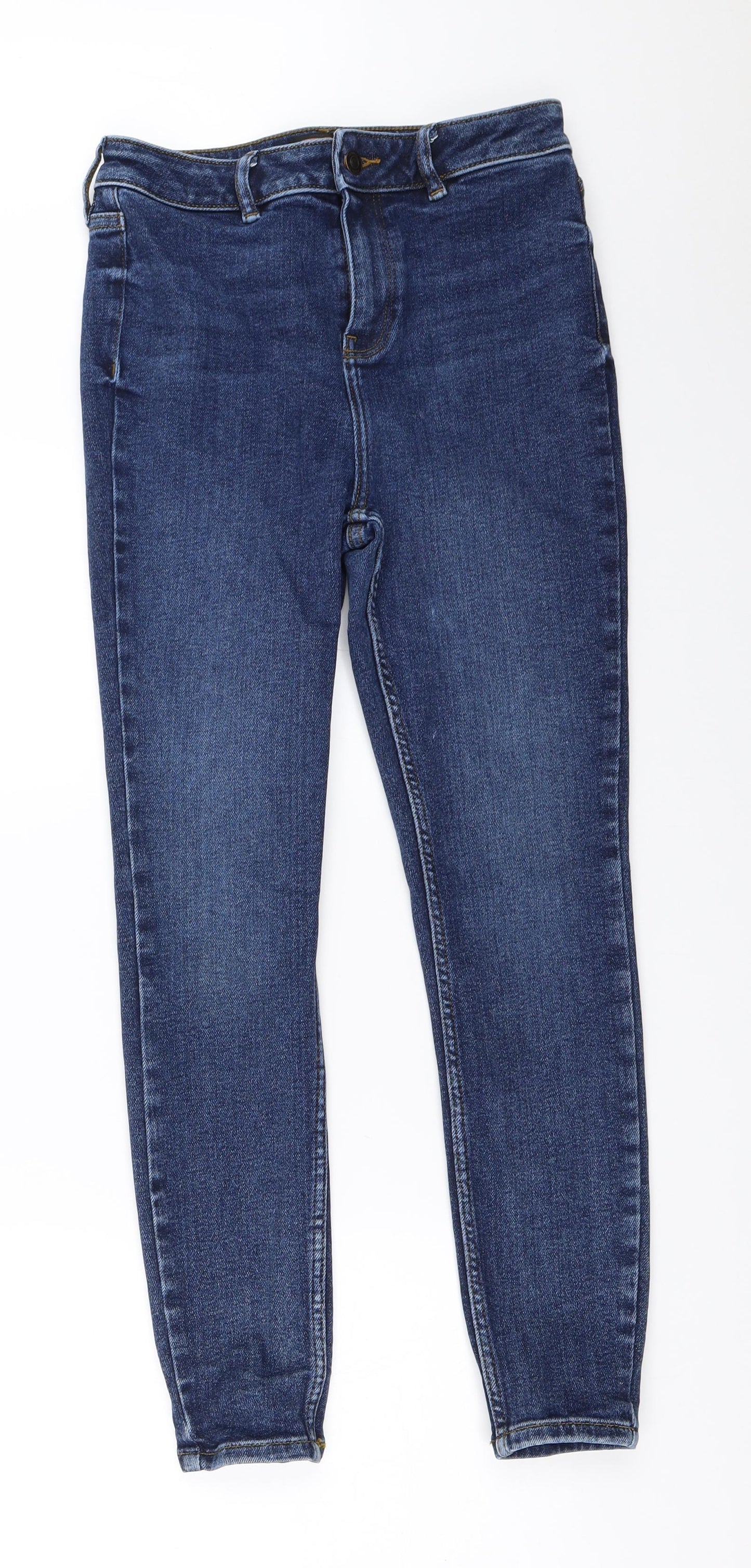 F&F Womens Blue   Skinny Jeans Size 8 L26 in