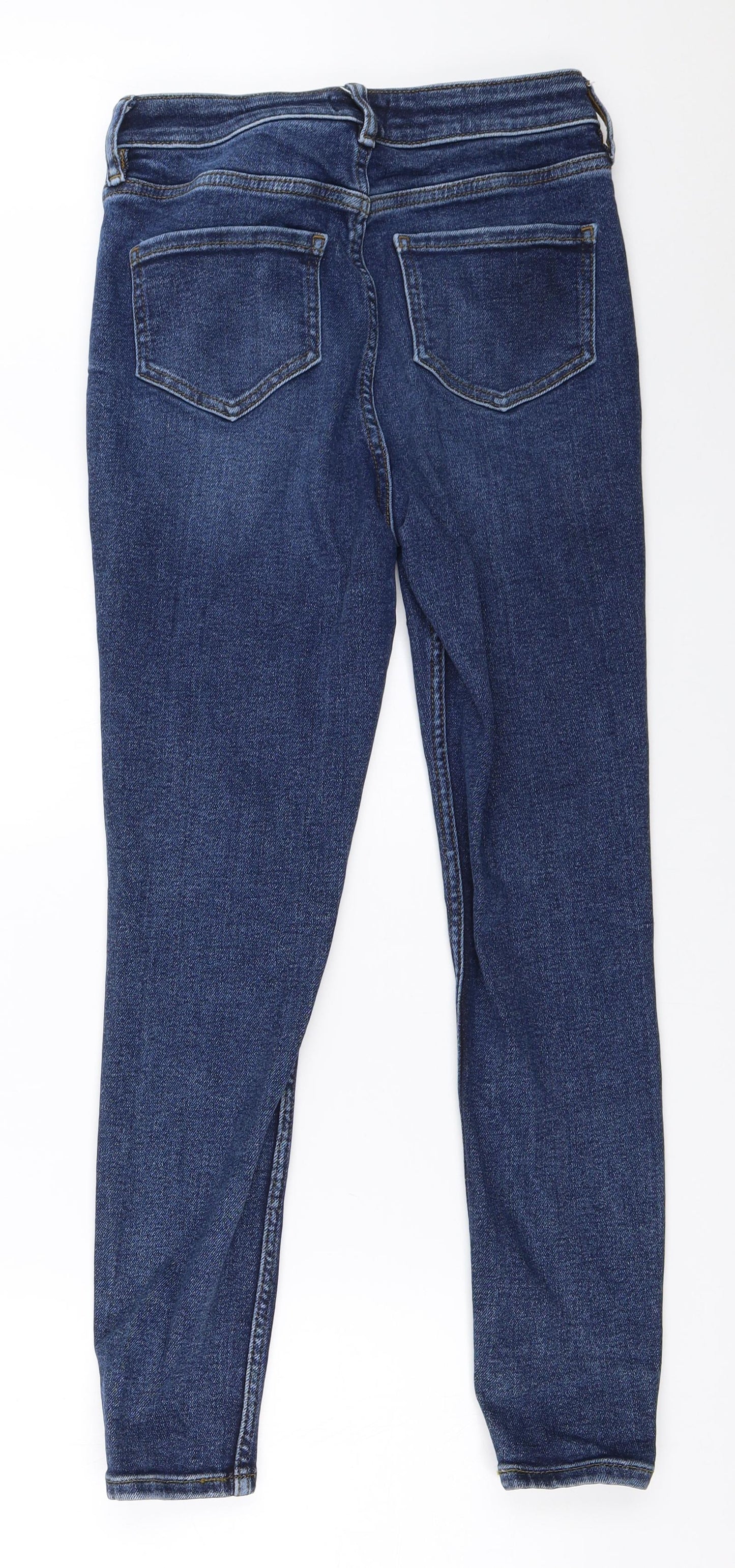 F&F Womens Blue   Skinny Jeans Size 8 L26 in