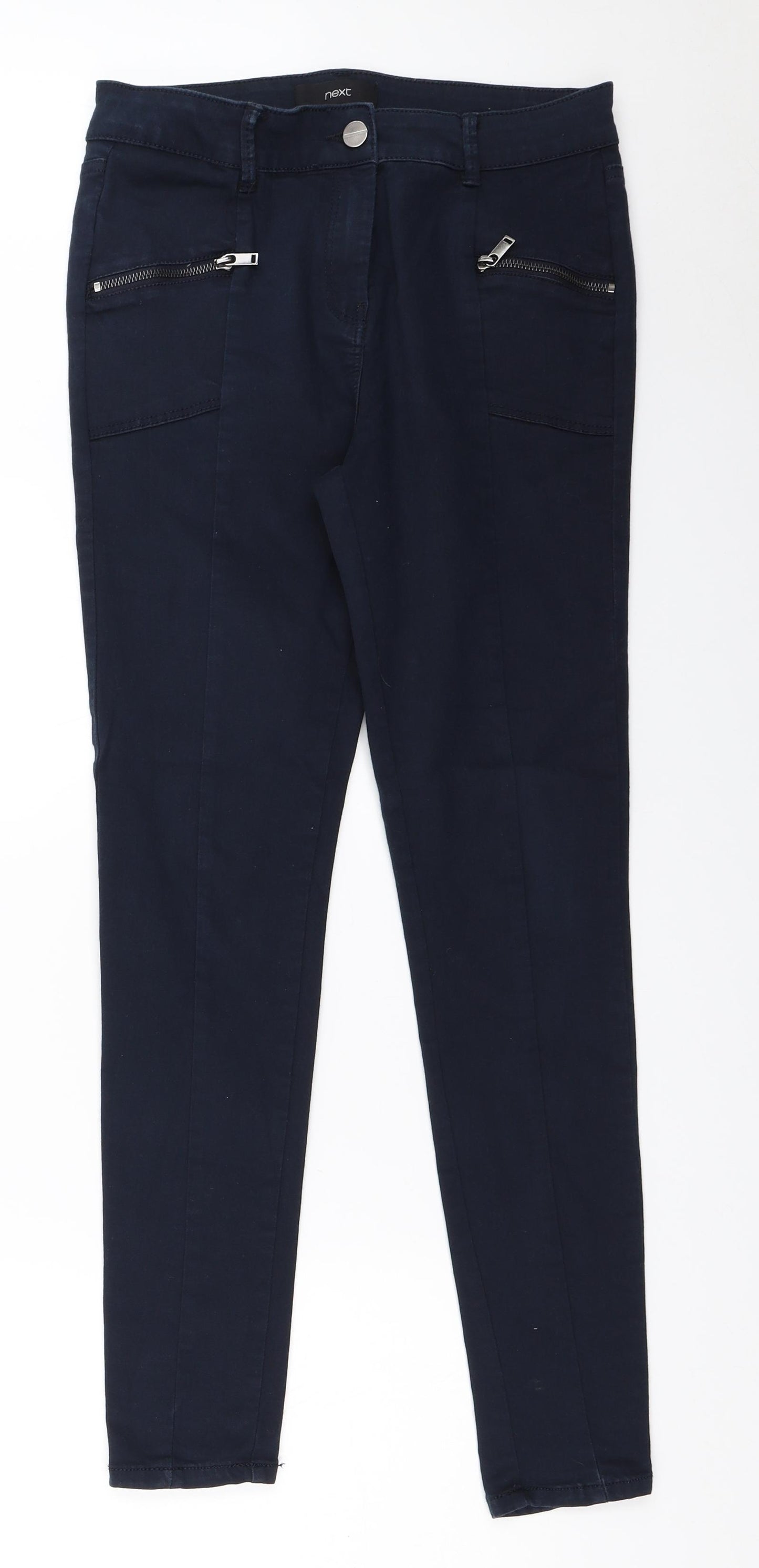 NEXT Womens Blue   Skinny Jeans Size 10 L29 in