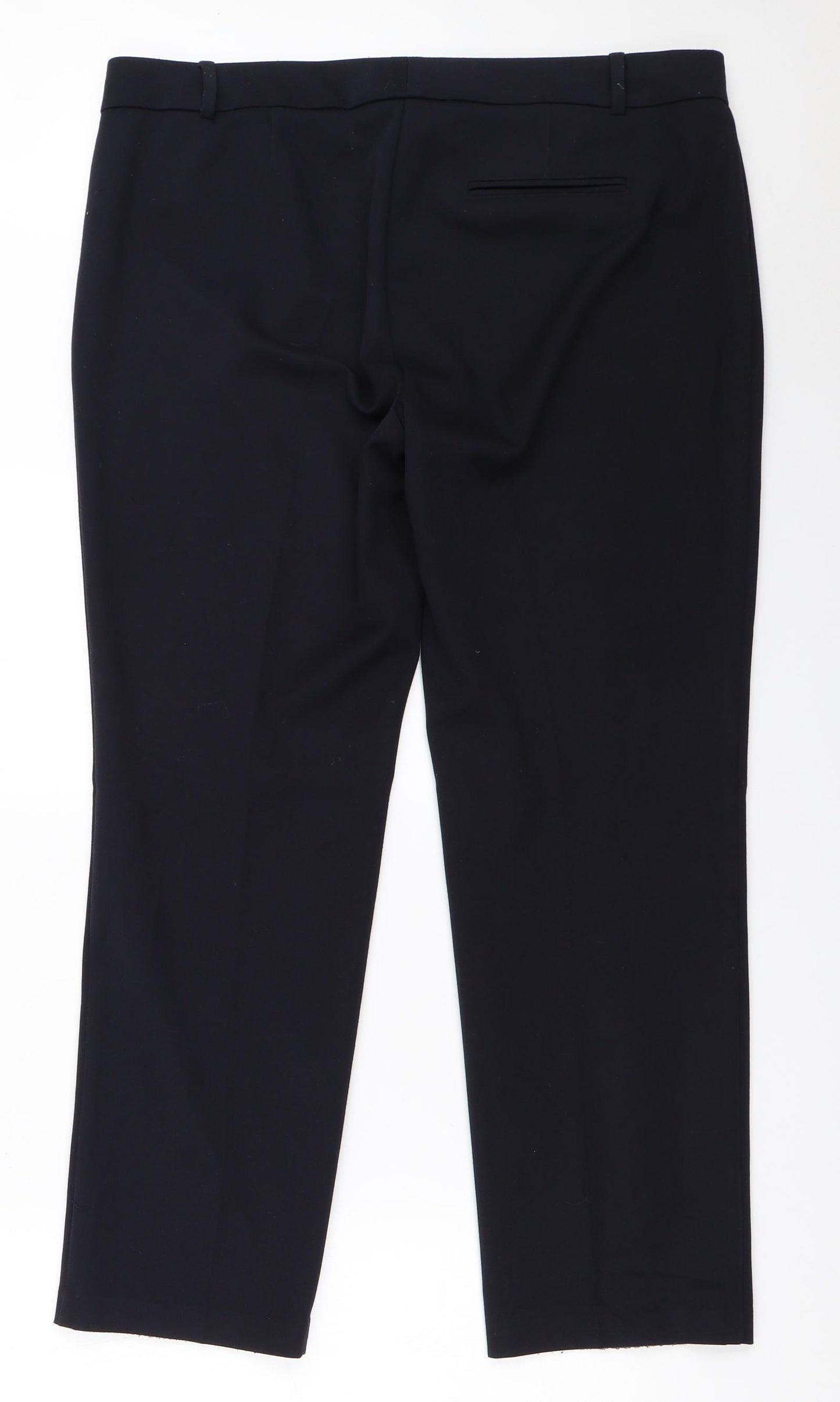 Marks and Spencer Womens Blue   Trousers  Size 16 L28 in