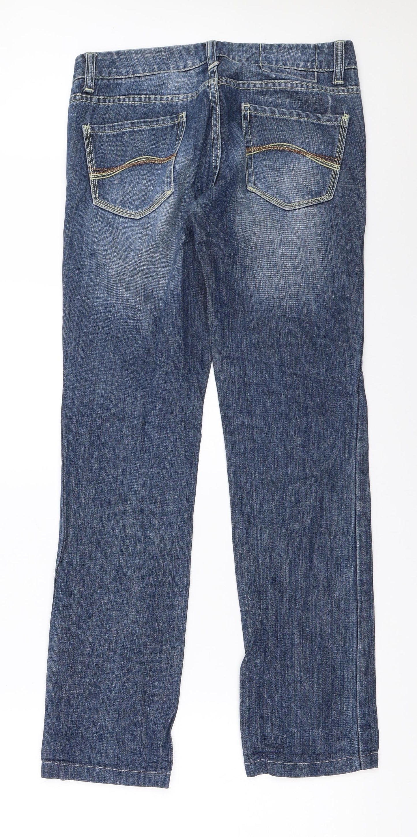 United Colors of Benetton Womens Blue   Straight Jeans Size 40 L30.5 in