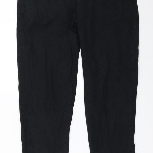 Lindex Womens Black   Chino Trousers Size 36 L27 in