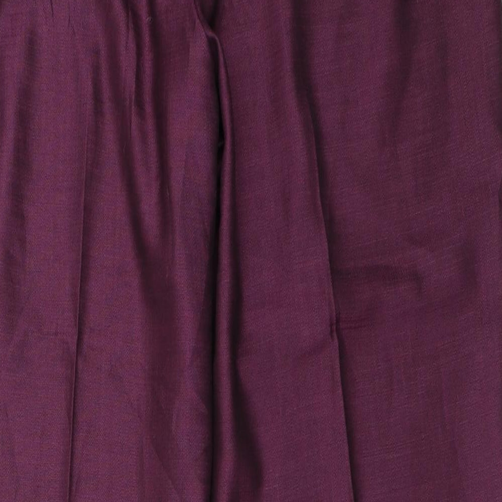 Avalon Womens Purple   Trousers  Size 16 L29 in