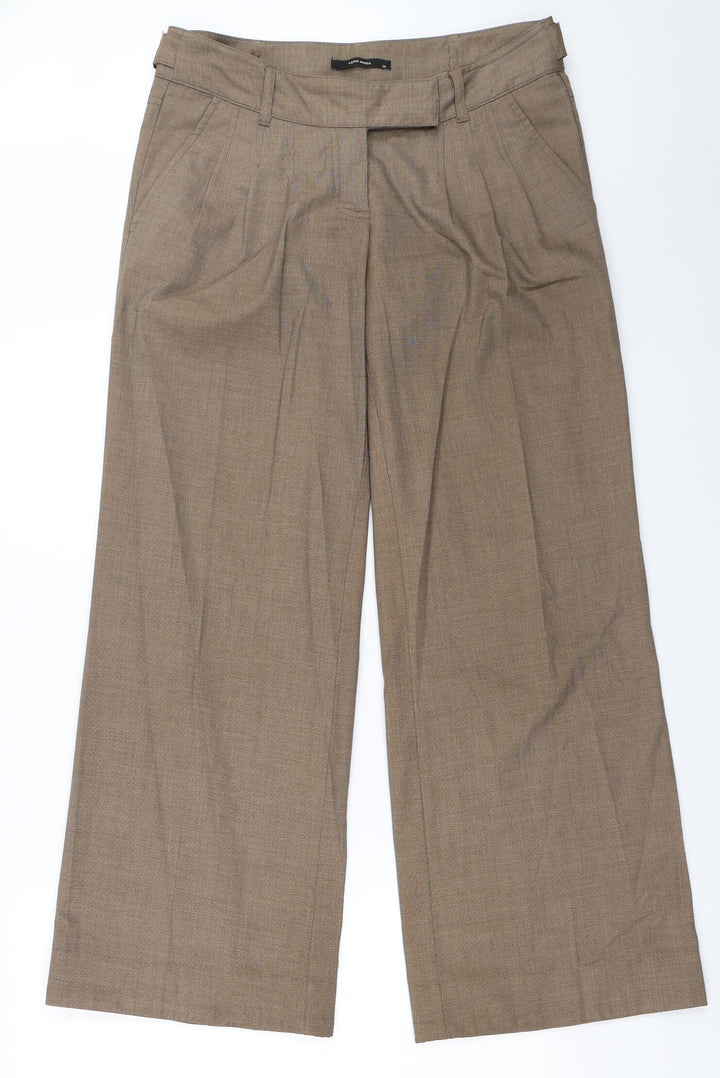 Vera Moda Womens Brown Trousers Size 38 L30 in