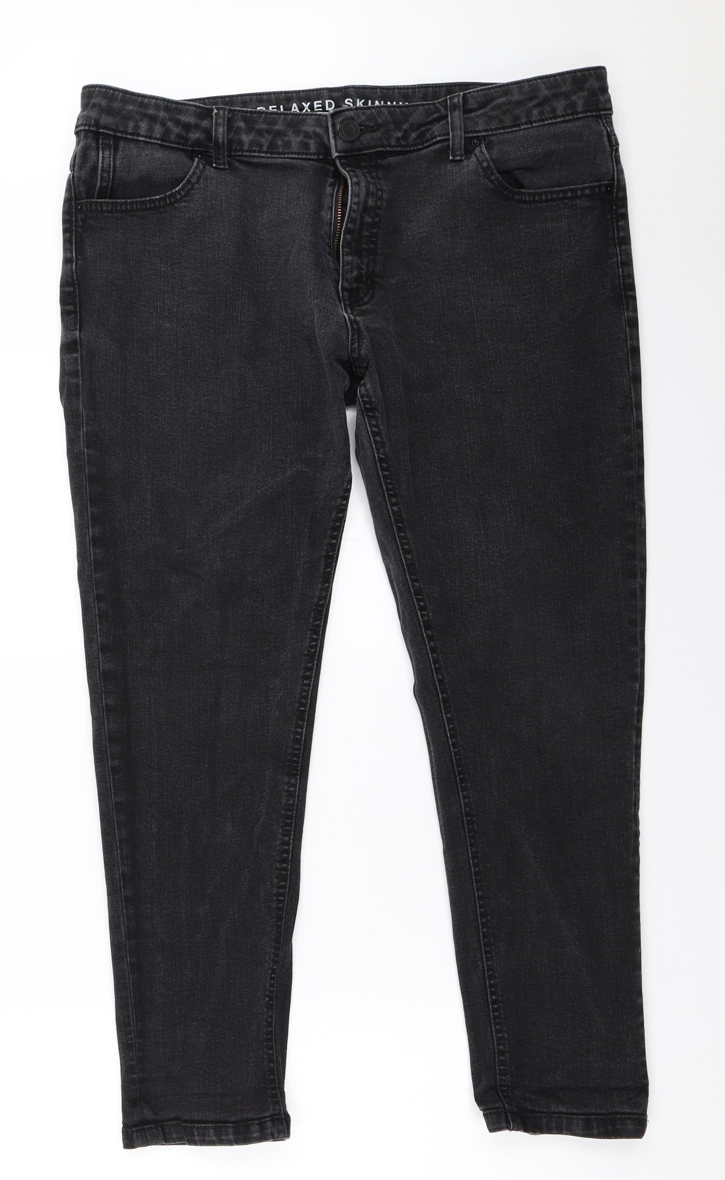 Marks and Spencer Womens Black   Skinny Jeans Size 16 L27 in