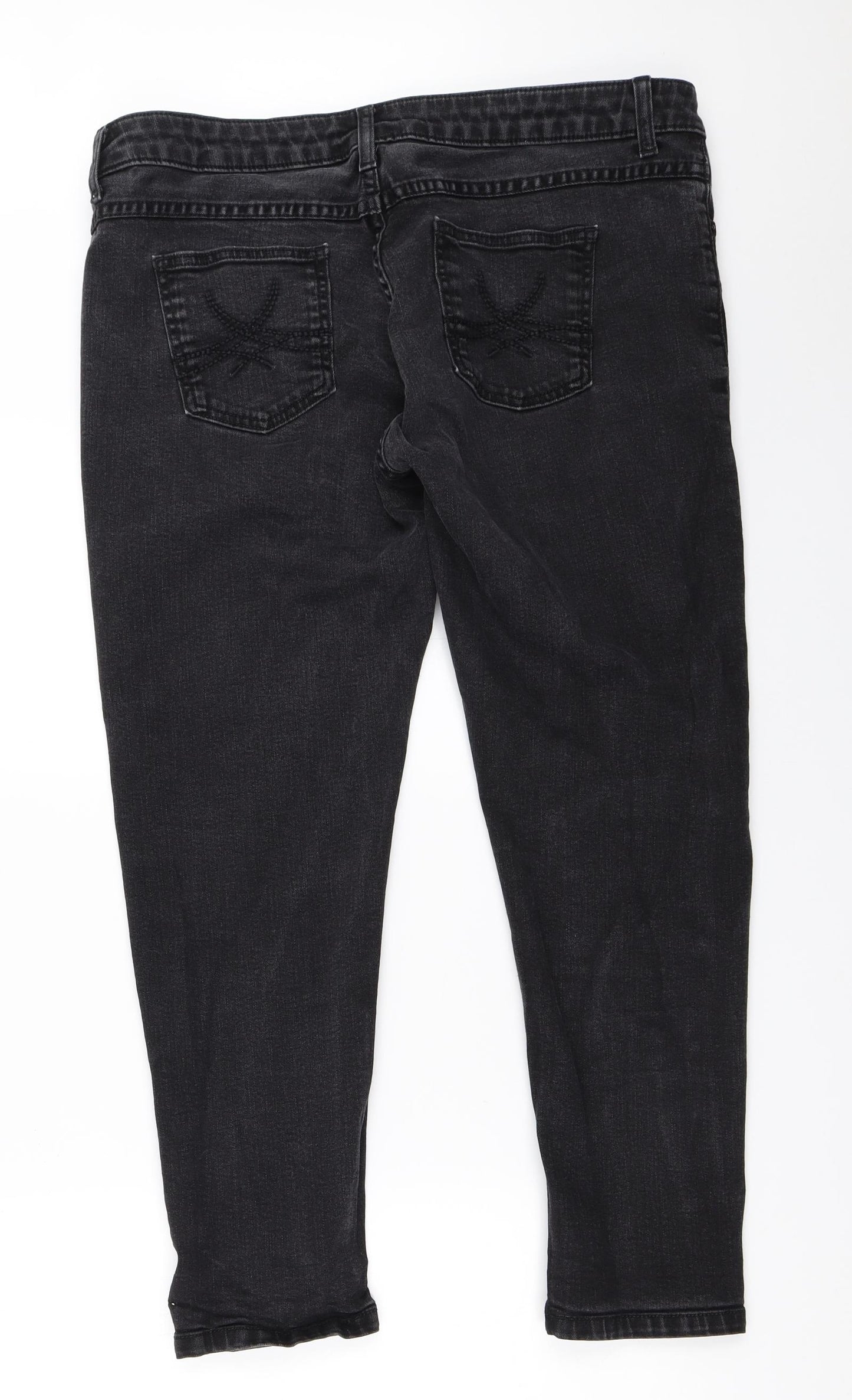 Marks and Spencer Womens Black   Skinny Jeans Size 16 L27 in