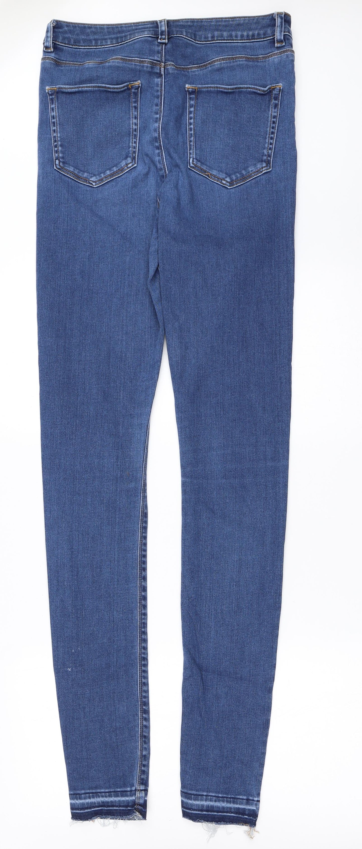 ASOS Womens Blue   Skinny Jeans Size 30 in L38 in