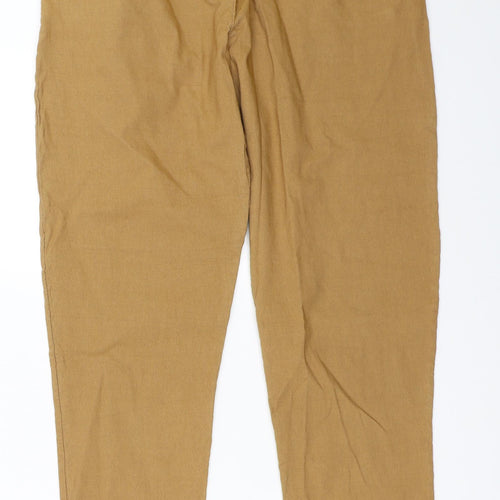 Preworn Womens Beige   Trousers  Size 28 in L27.5 in