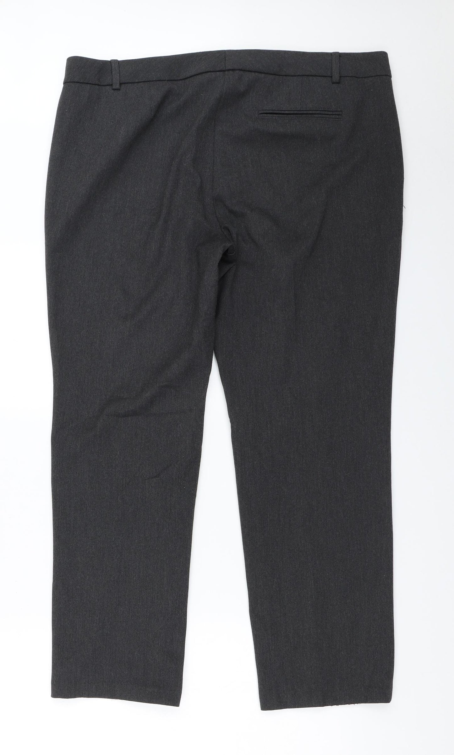 Marks and Spencer Womens Grey   Trousers  Size 16 L28 in