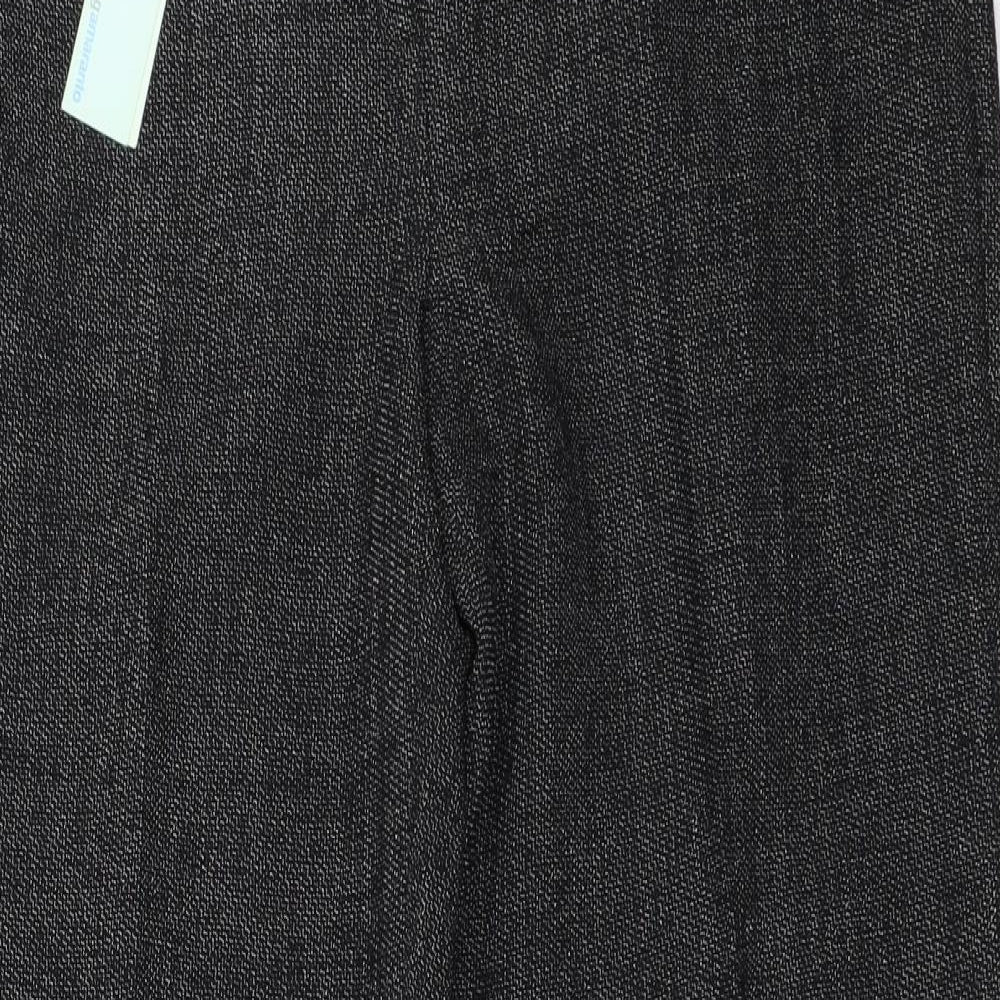 Matalan Womens Black   Trousers  Size 14 L31 in
