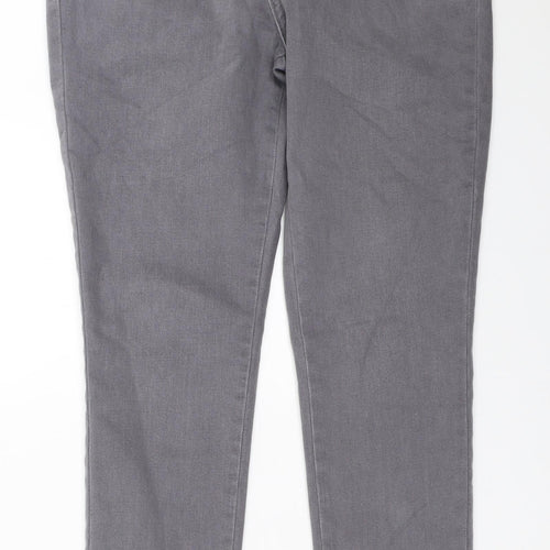 TU Womens Grey   Skinny Jeans Size 8 L28 in
