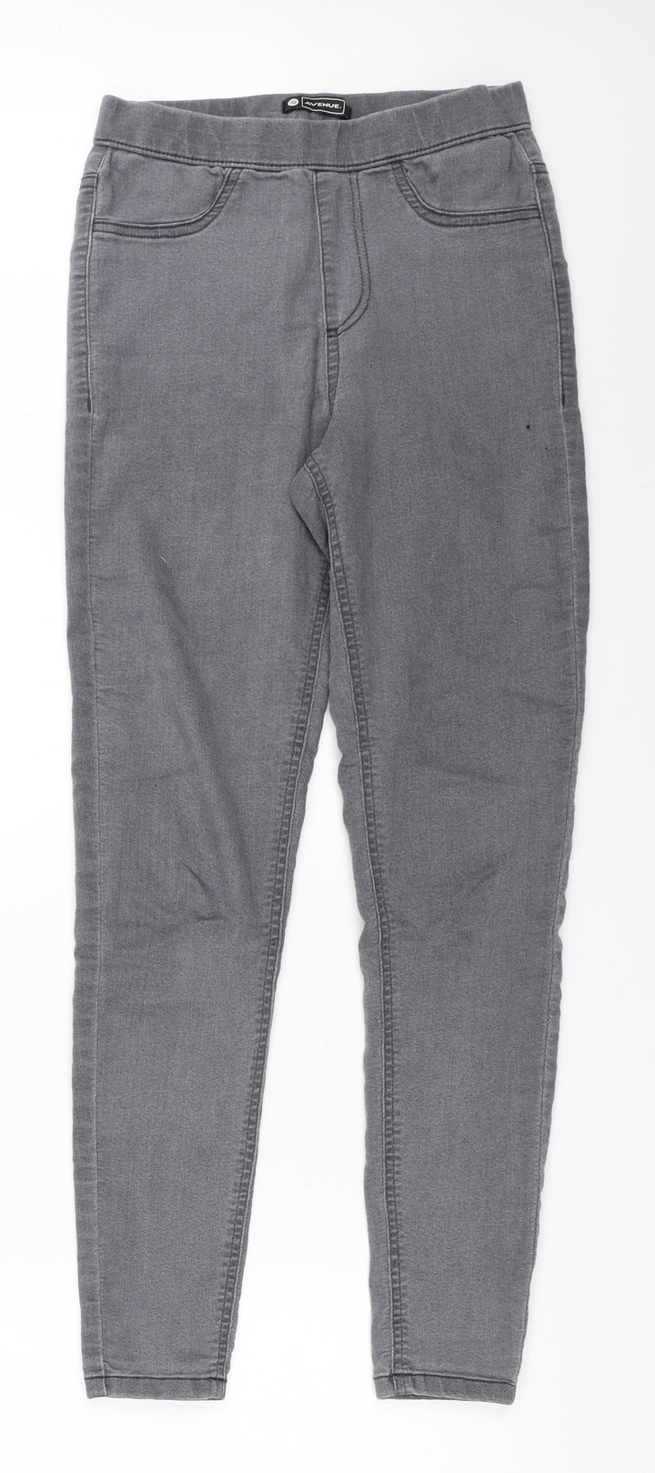 Avenue Womens Grey   Jegging Jeans Size 10 L27.5 in