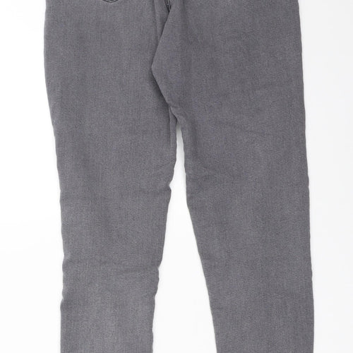 Avenue Womens Grey   Jegging Jeans Size 10 L27.5 in