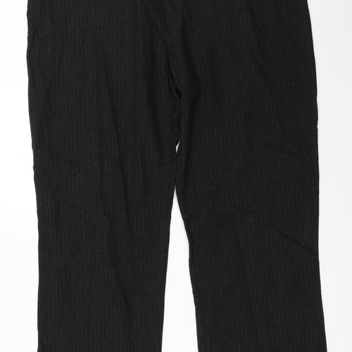 Yessica Womens Black   Trousers  Size 20 L28.5 in