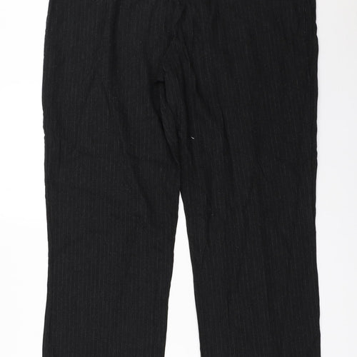Yessica Womens Black   Trousers  Size 20 L28.5 in