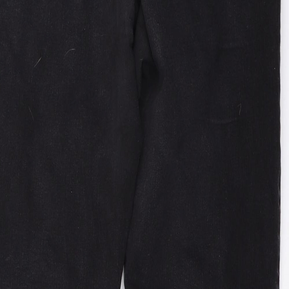 George Womens Black   Straight Jeans Size 14 L29 in