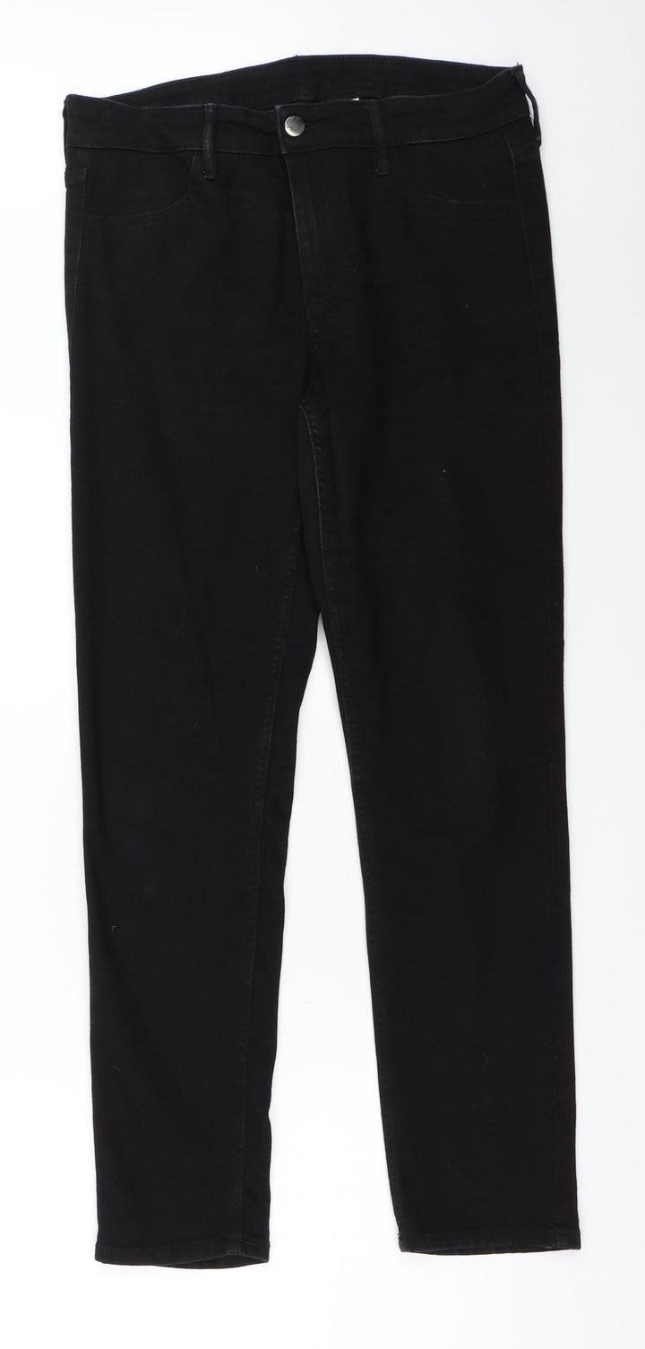 H&M Womens Black   Straight Jeans Size 29 in L29 in