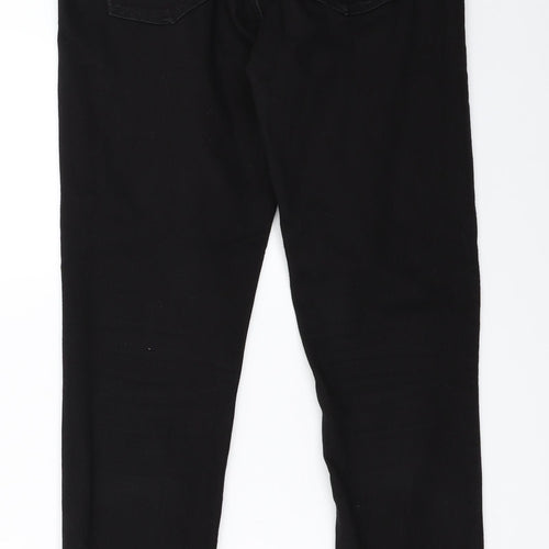 H&M Womens Black   Straight Jeans Size 29 in L29 in