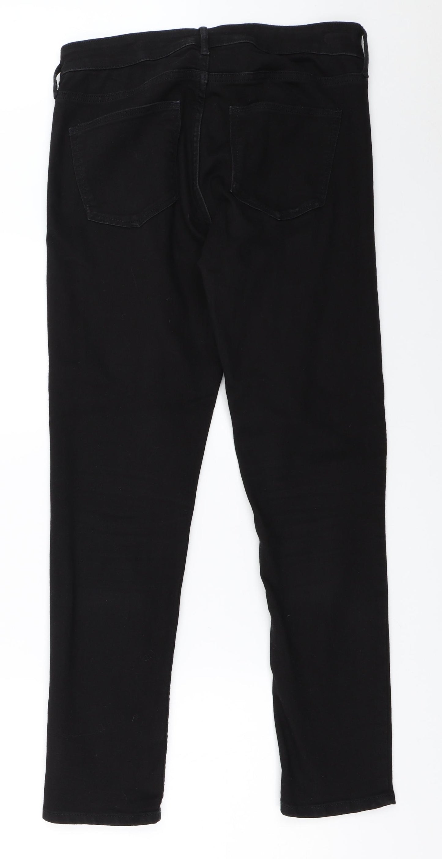 H&M Womens Black   Straight Jeans Size 29 in L29 in