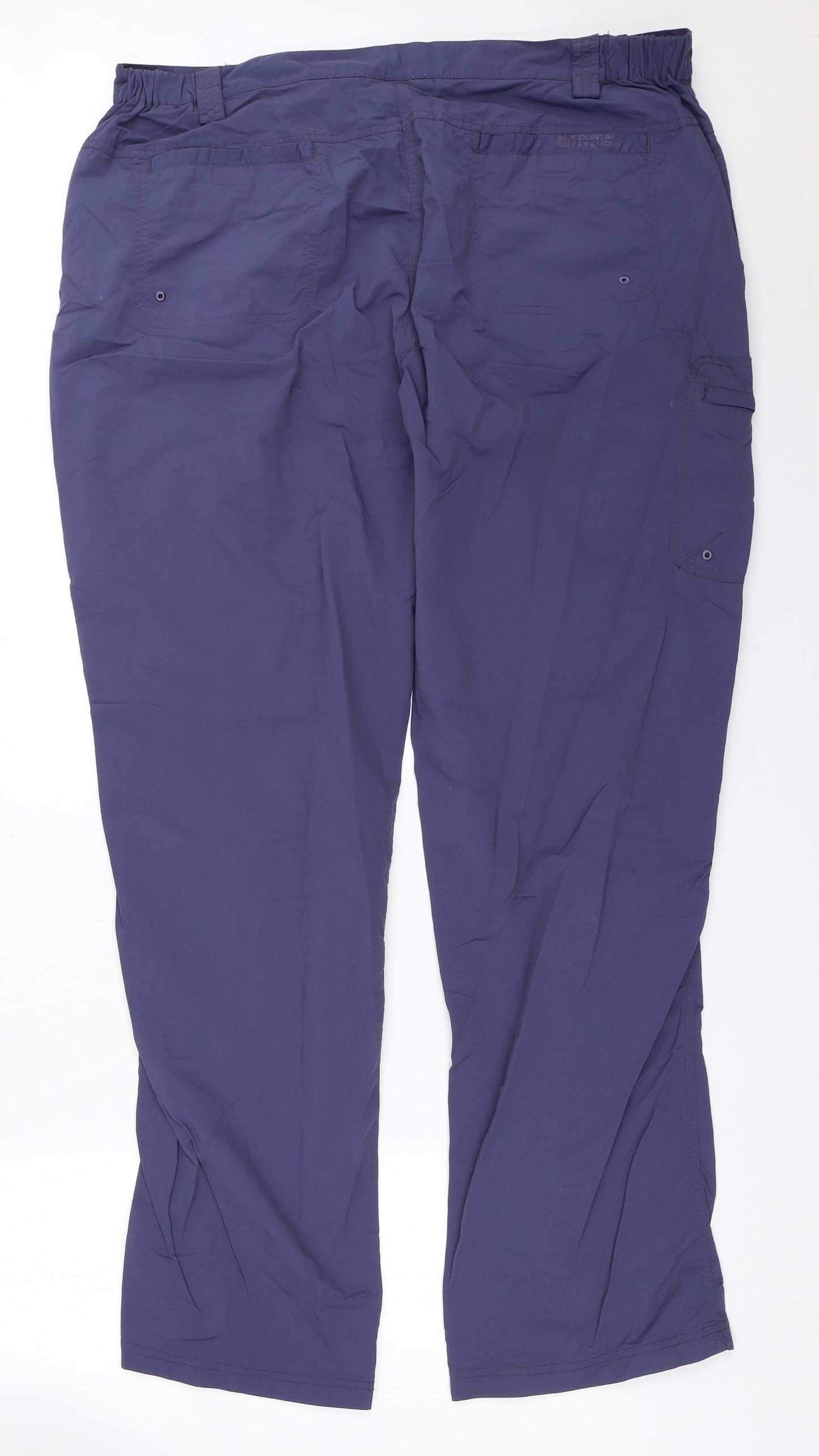 Mountain Warehouse Womens Blue   Trousers  Size 20 L31 in