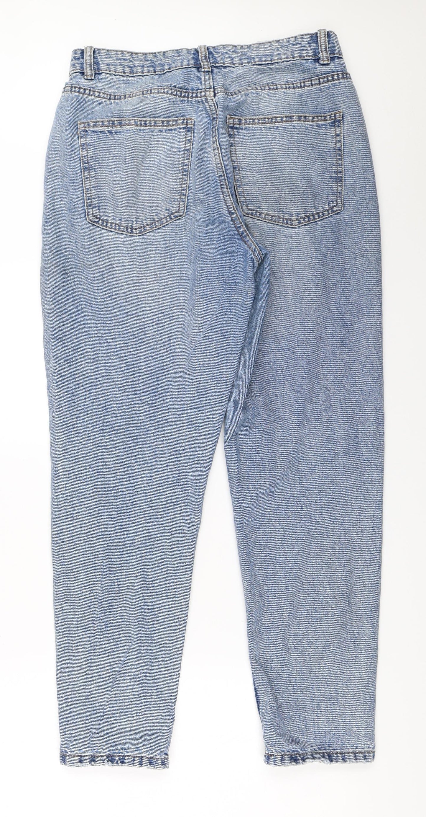 Primark Womens Blue   Mom Jeans Size 10 L28 in
