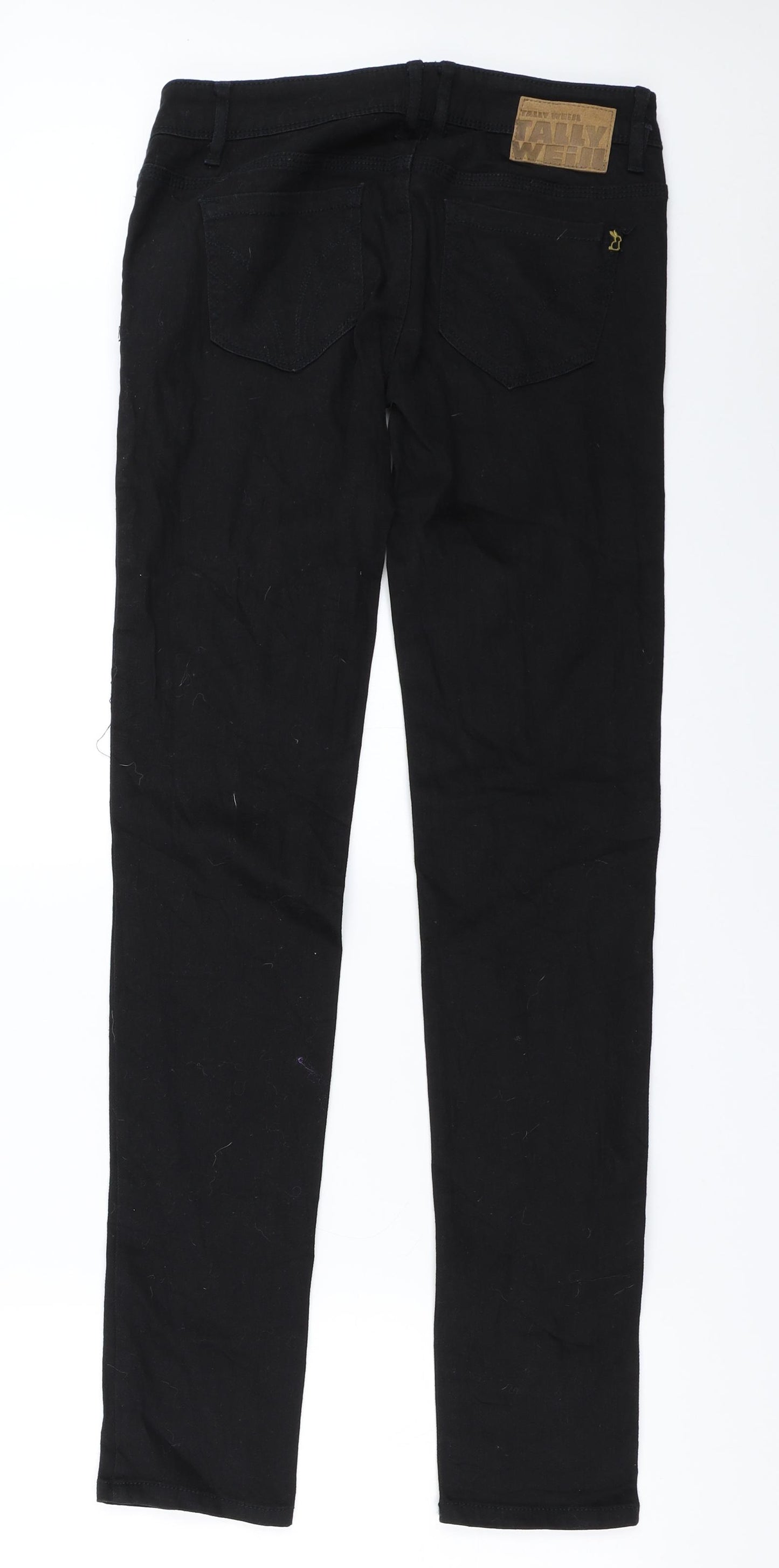 TALLY WEiJL Womens Black   Straight Jeans Size 36 L32.5 in