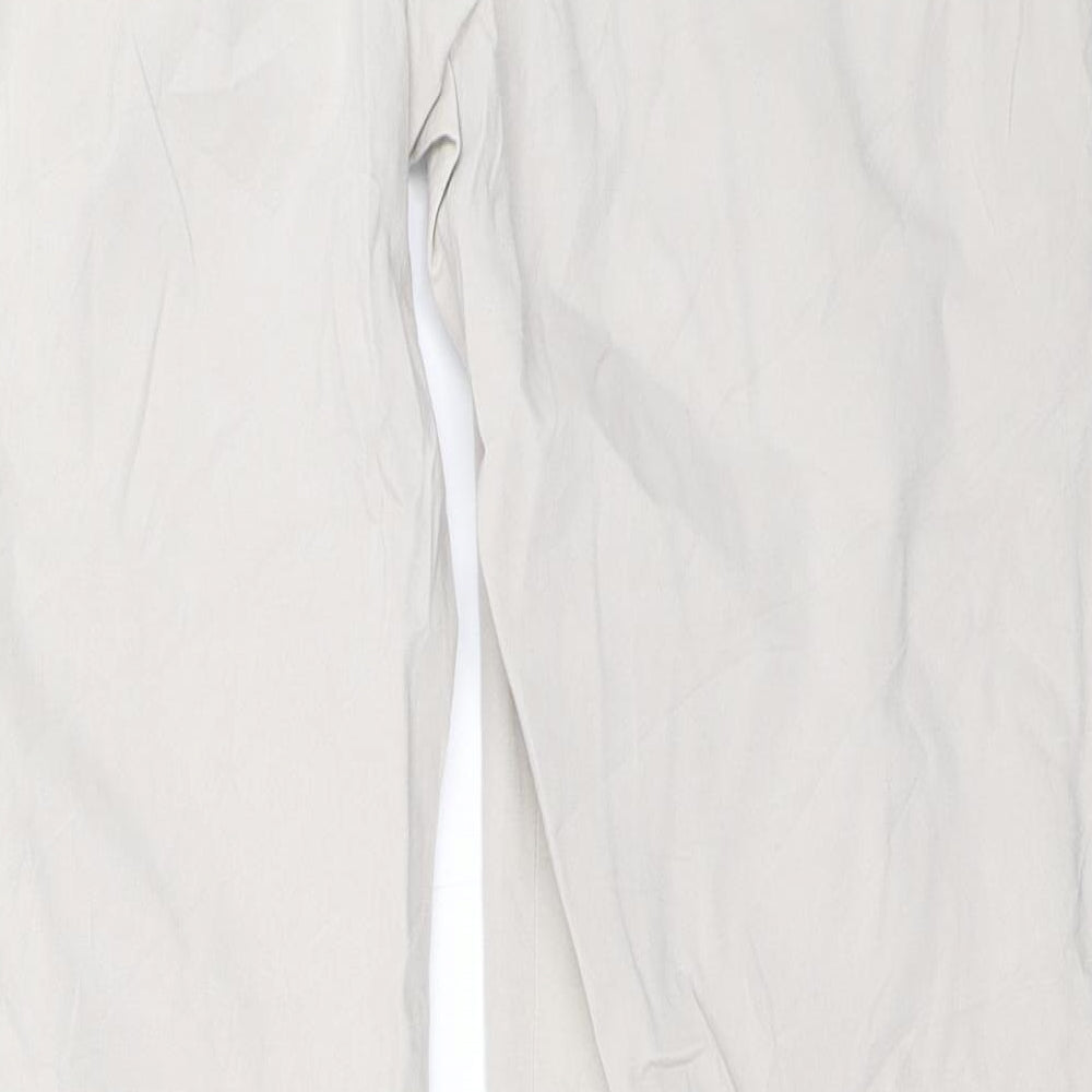 Preworn Womens Beige   Trousers  Size 10 L31.5 in