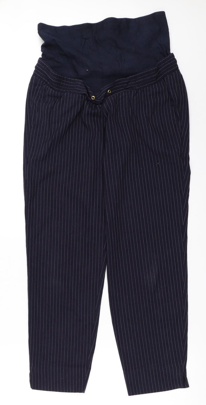 H&M Womens Blue   Trousers  Size 36 L27 in