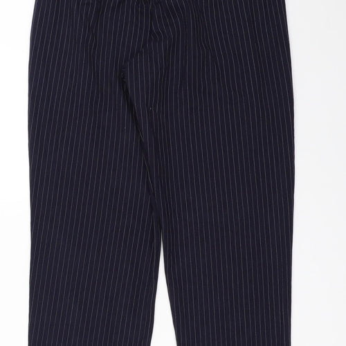 H&M Womens Blue   Trousers  Size 36 L27 in
