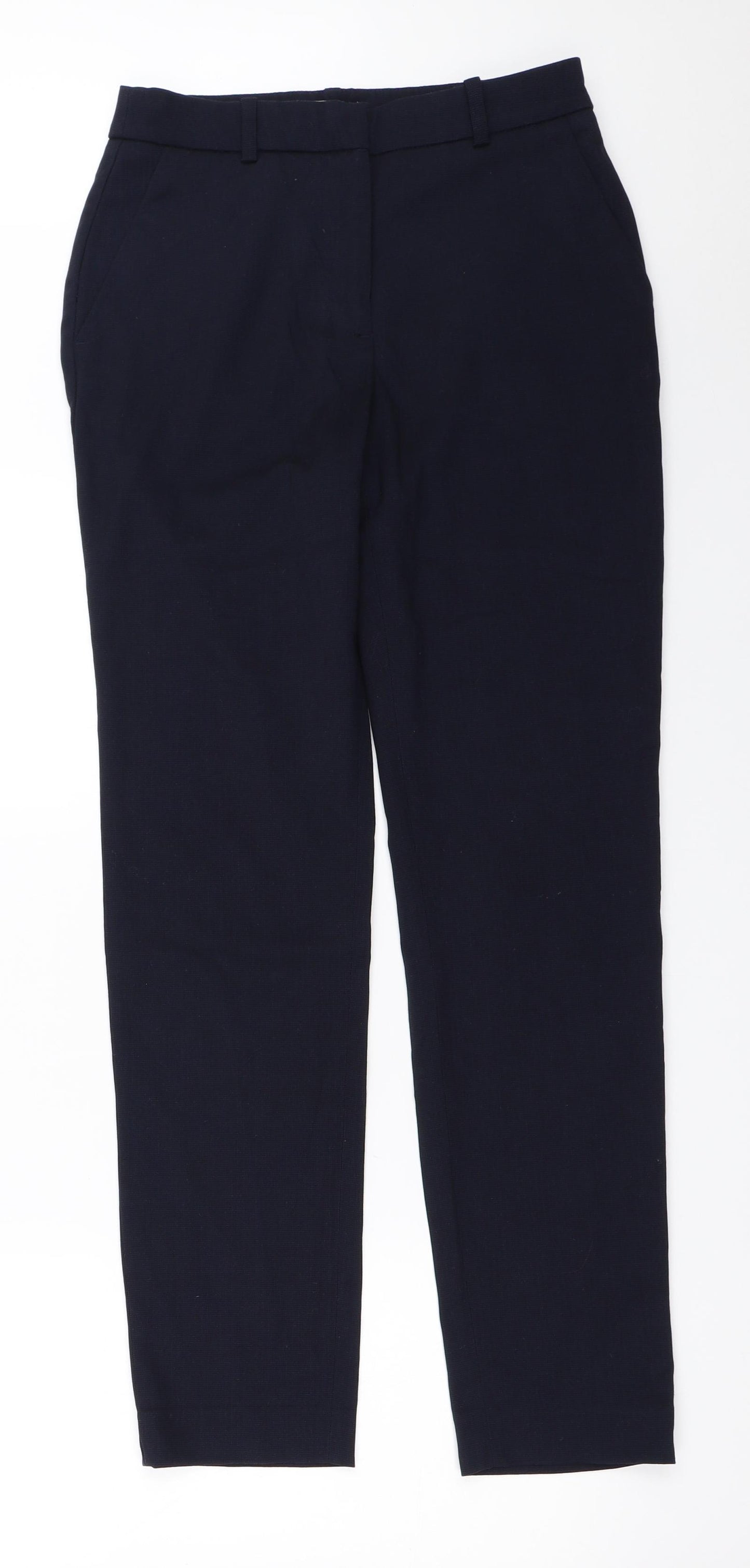H&M Womens Blue   Trousers  Size 32 L29.5 in