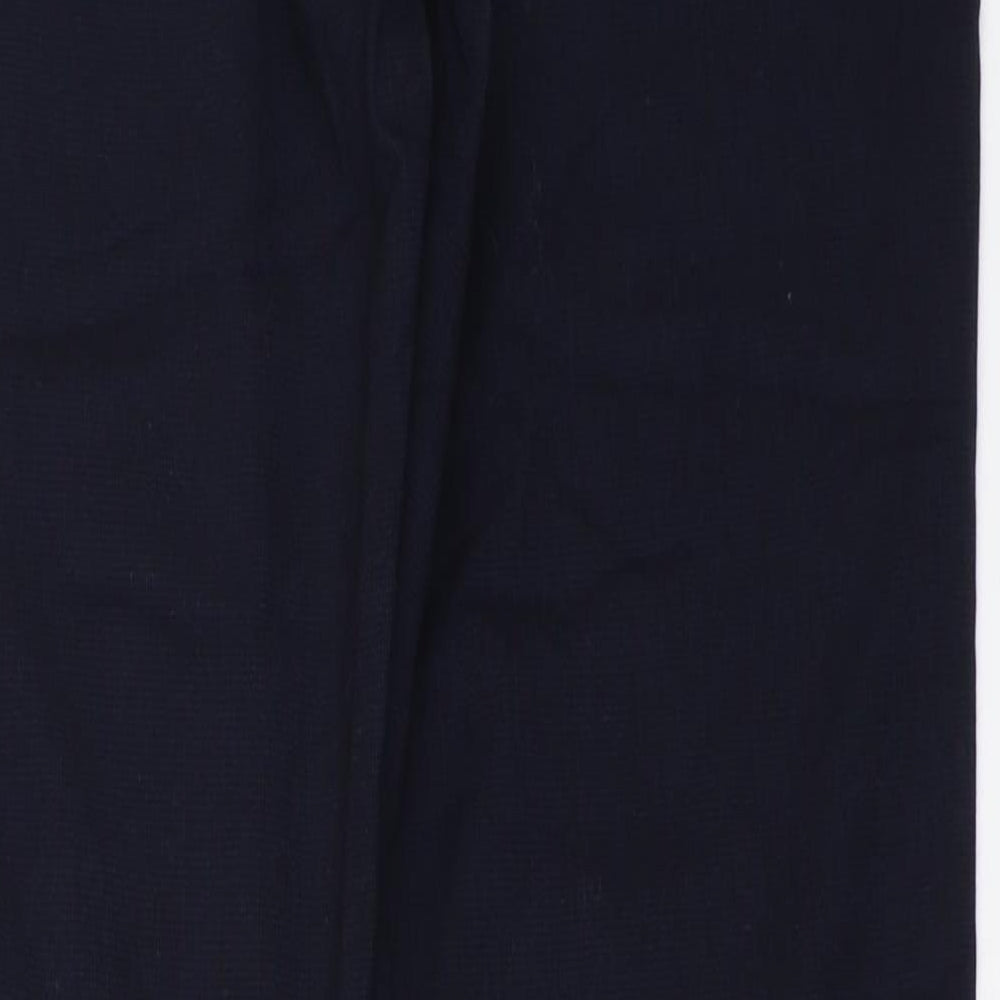 H&M Womens Blue   Trousers  Size 32 L29.5 in