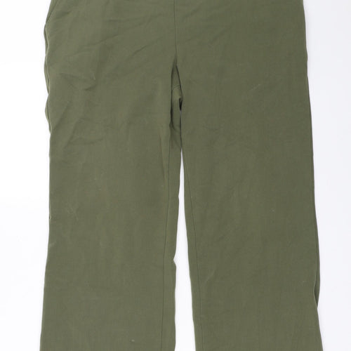 Anna Rose Womens Green   Trousers  Size 12 L25.5 in