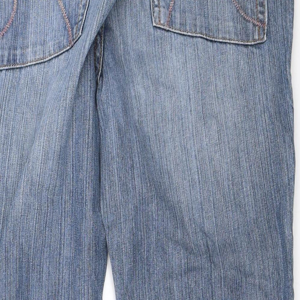 NEXT Womens Blue   Cropped Jeans Size 12 L22 in