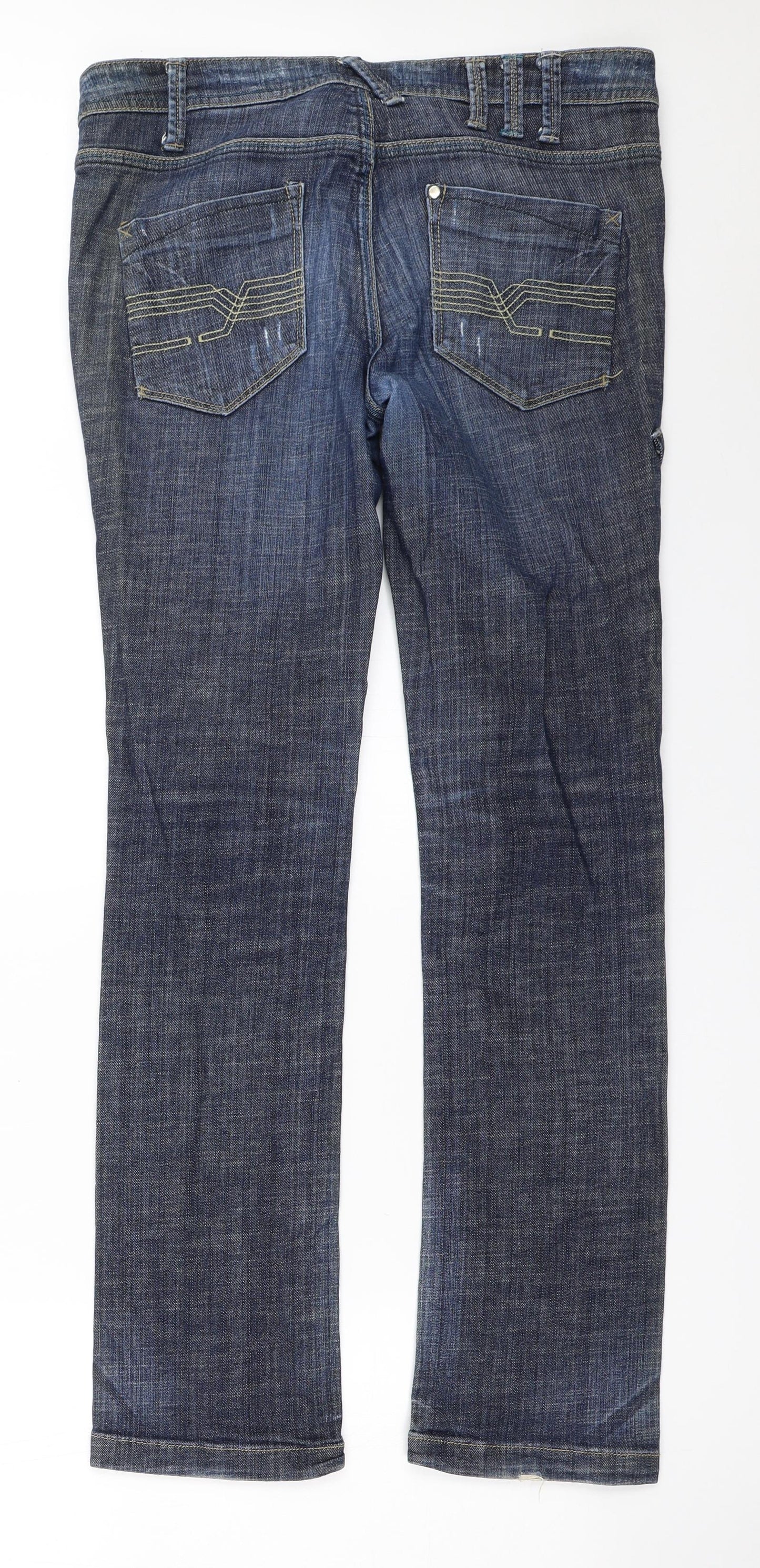 NEXT Womens Blue   Skinny Jeans Size 10 L31 in