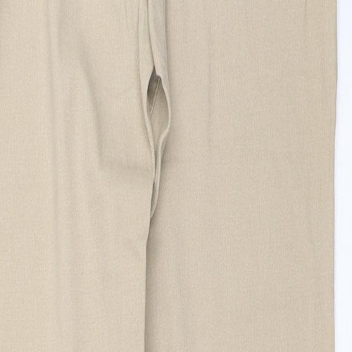 H&M Womens Beige   Capri Trousers Size 28 in L29.5 in