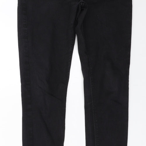 Topshop Womens Black   Skinny Jeans Size 28 in L32 in