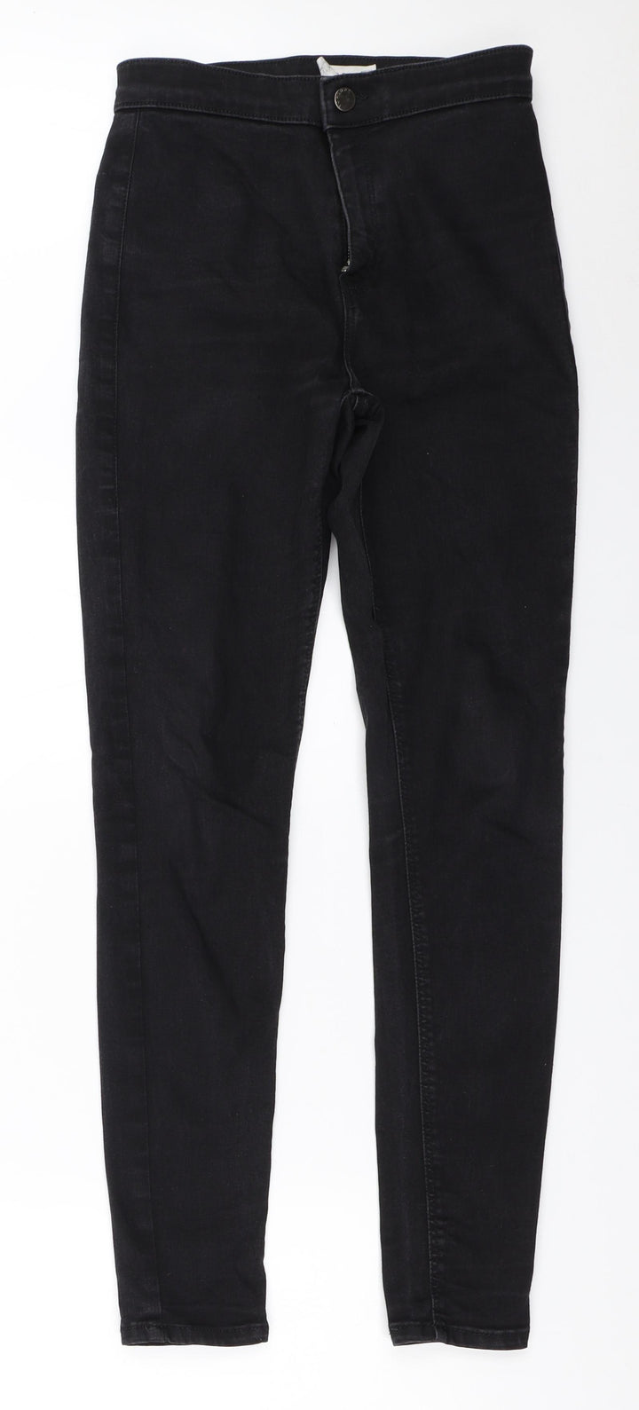 Topshop Womens Black Skinny Jeans Size 28 in L32 in