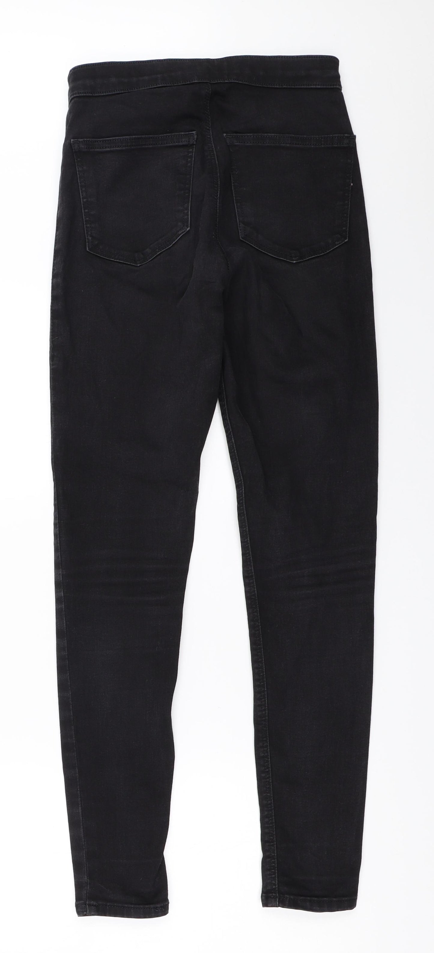 Topshop Womens Black   Skinny Jeans Size 28 in L32 in