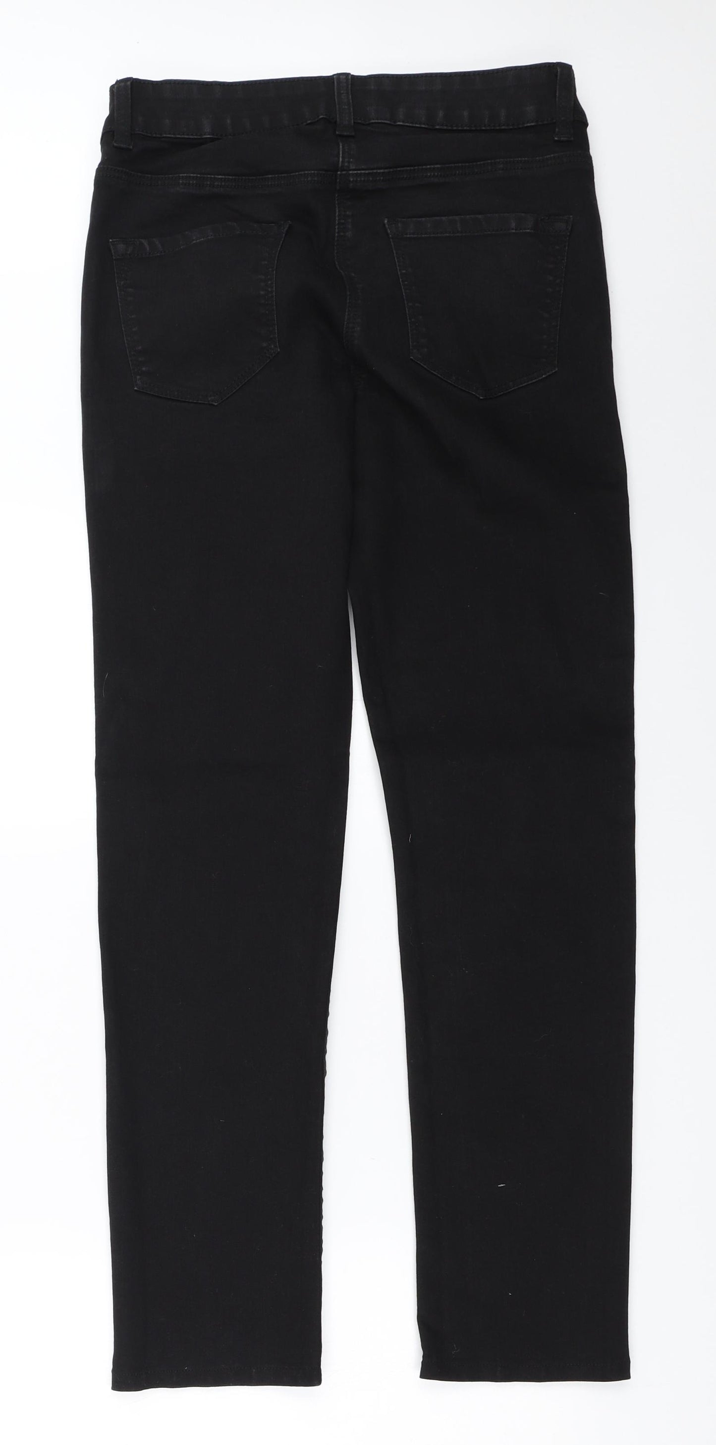 Bonmarché Womens Black   Straight Jeans Size 10 L28.5 in