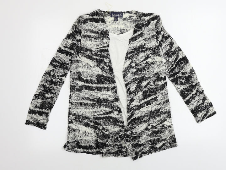 Saloos Womens White Pullover Jumper Size 14
