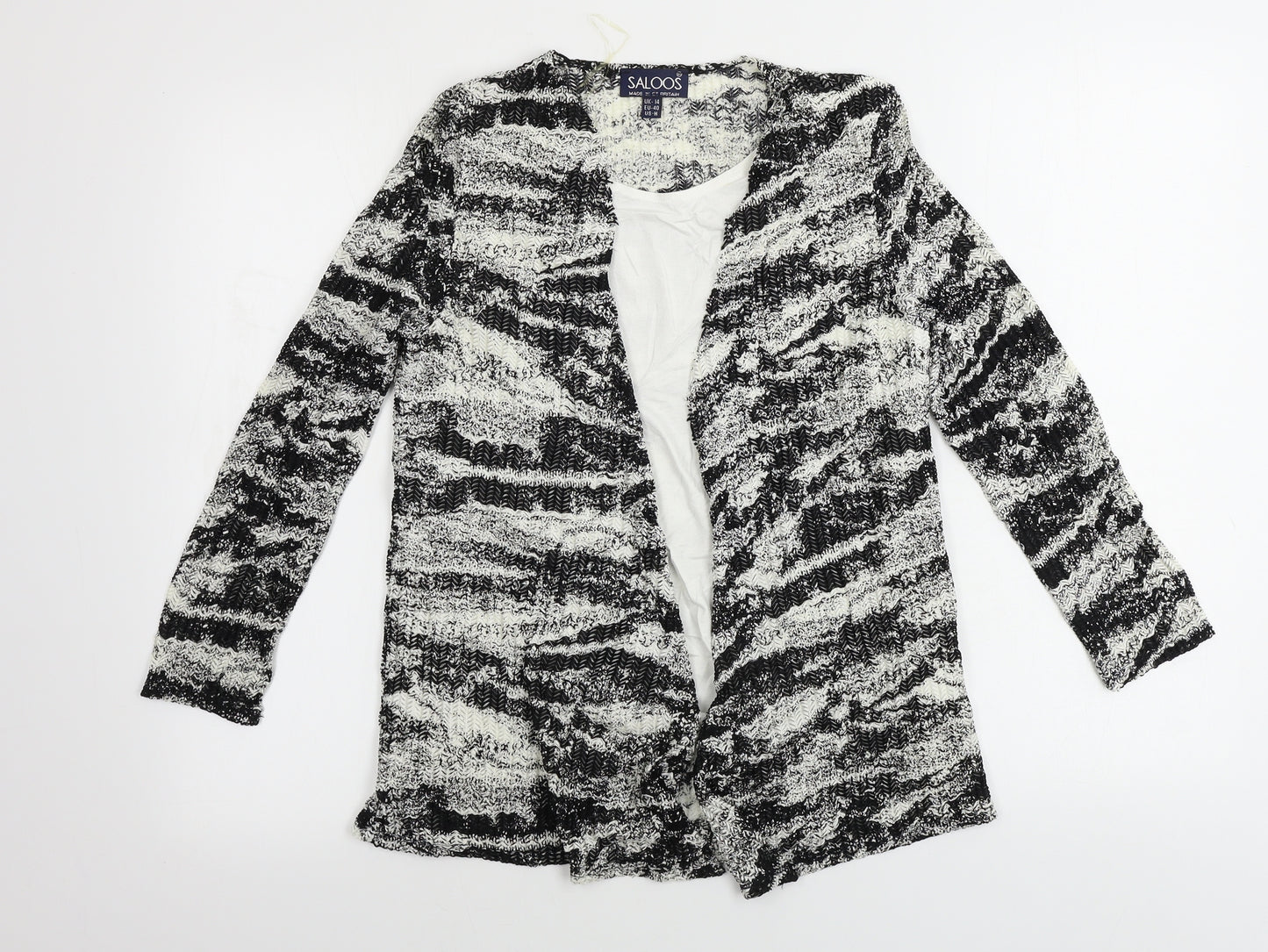 Saloos Womens White   Pullover Jumper Size 14