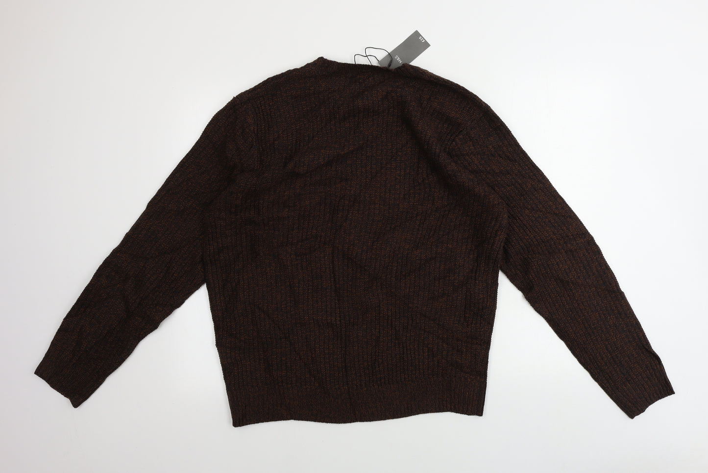 Marks and Spencer  Mens Brown   Pullover Jumper Size L