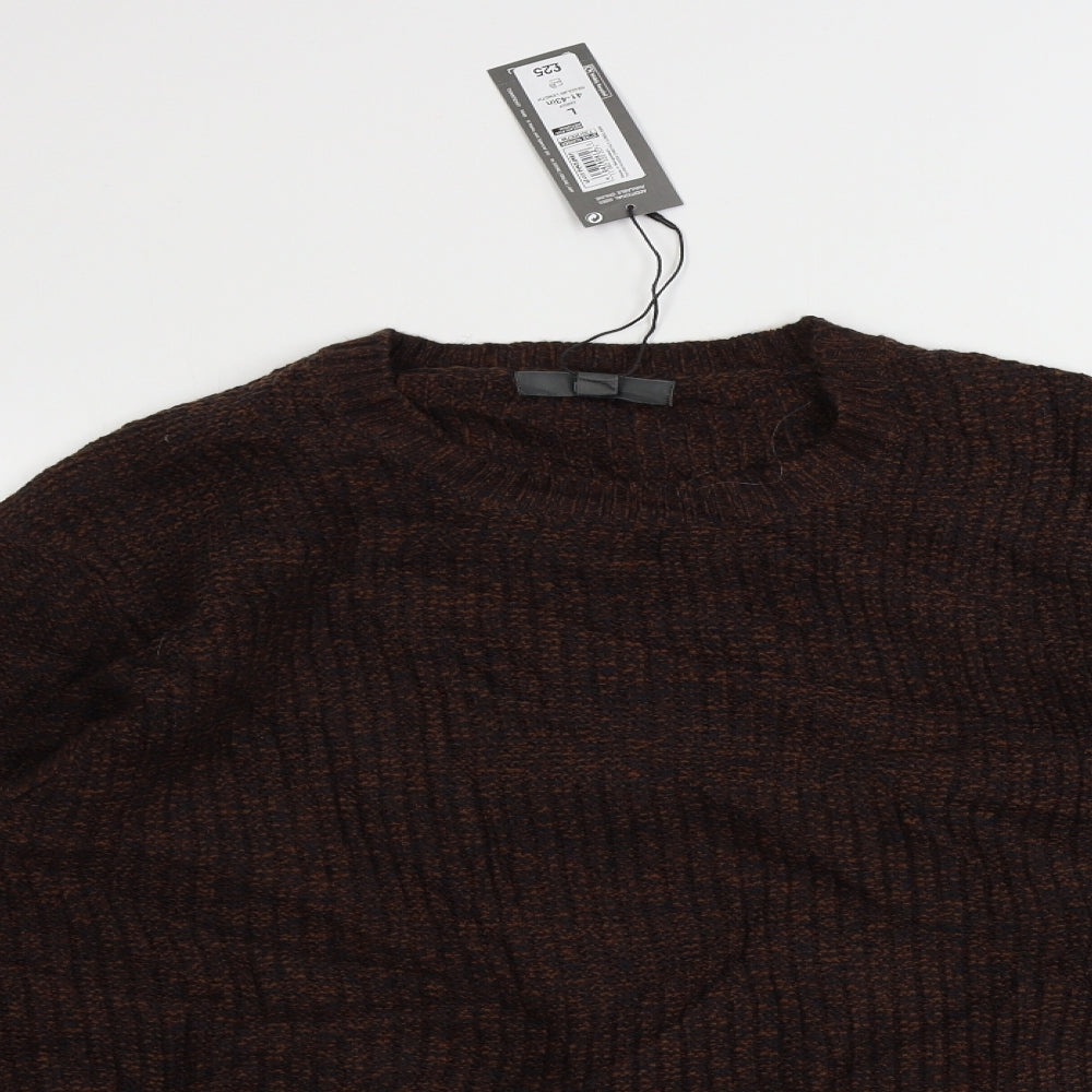 Marks and Spencer  Mens Brown   Pullover Jumper Size L