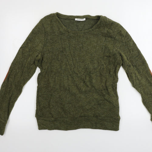 Glamorous  Womens Green   Pullover Jumper Size S