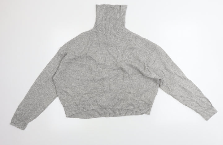 H&M Womens Grey Pullover Jumper Size S